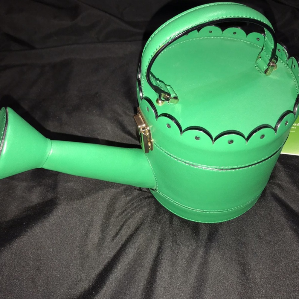 Kate Spade Green Watering Can Purse - Picture 7 of 10